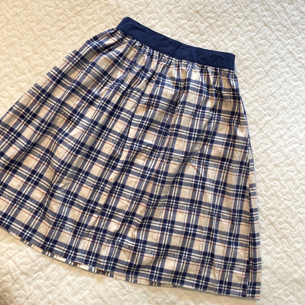 Her Universe Doctor Who Plaid Skirt